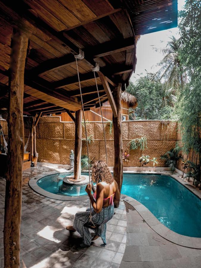 Villa Gili Treehouse Gili Trawangan Exterior foto