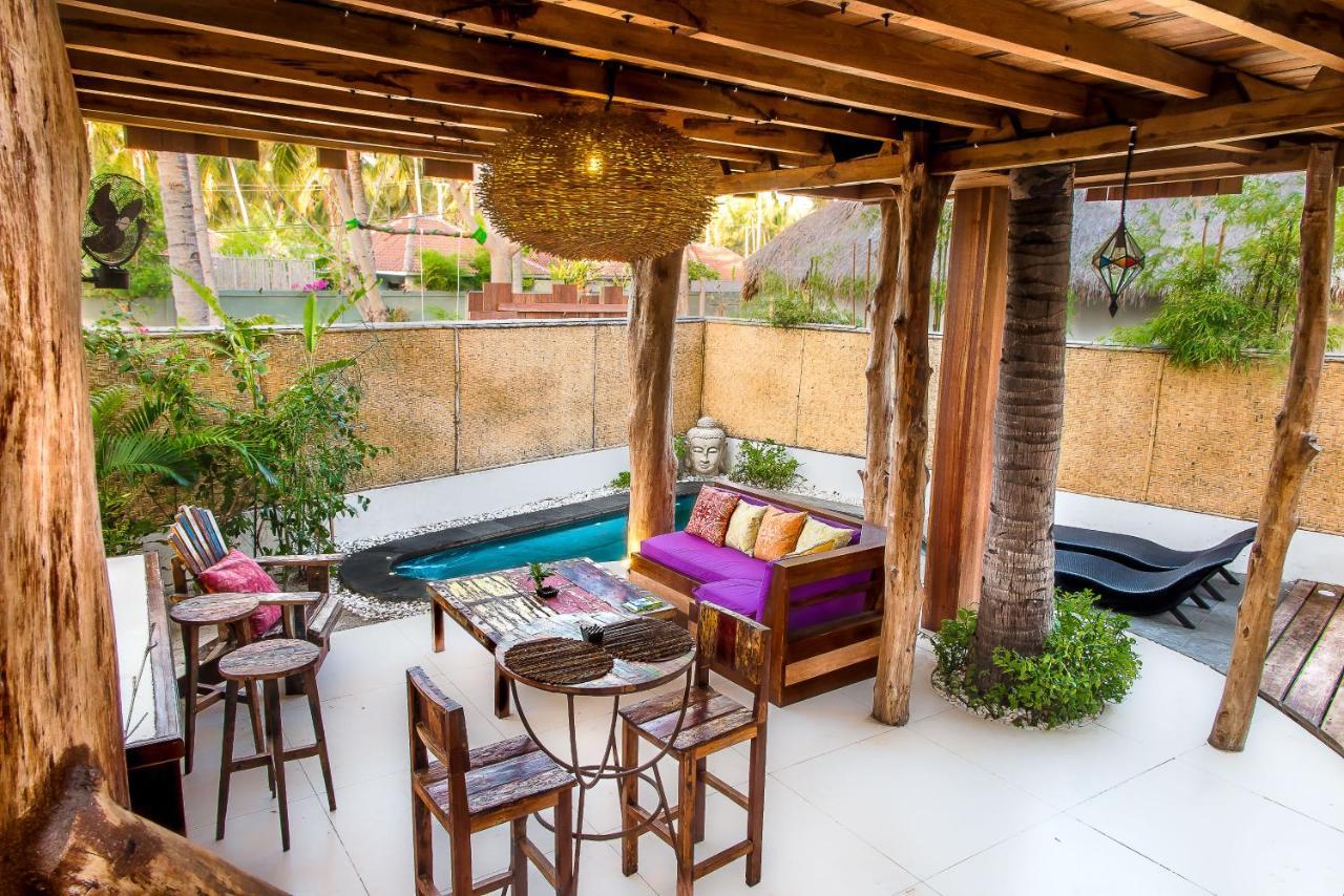 Villa Gili Treehouse Gili Trawangan Exterior foto