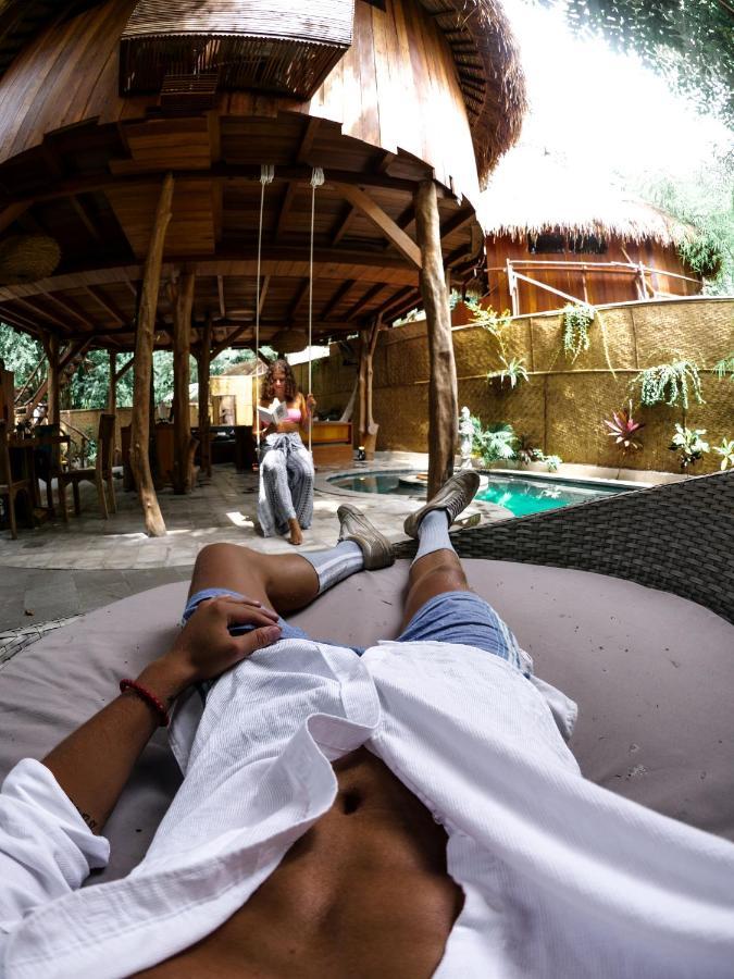 Villa Gili Treehouse Gili Trawangan Exterior foto