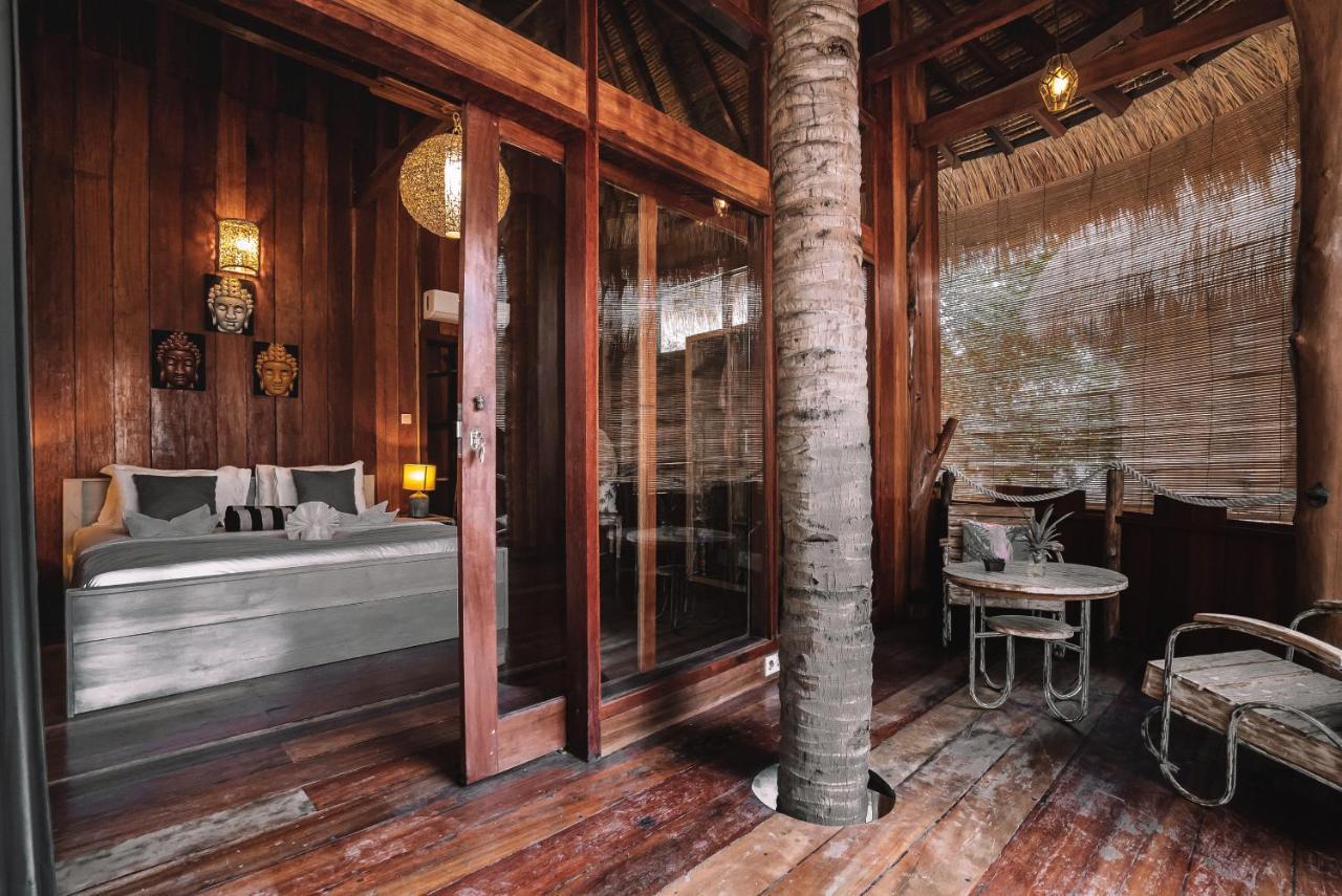 Villa Gili Treehouse Gili Trawangan Habitación foto