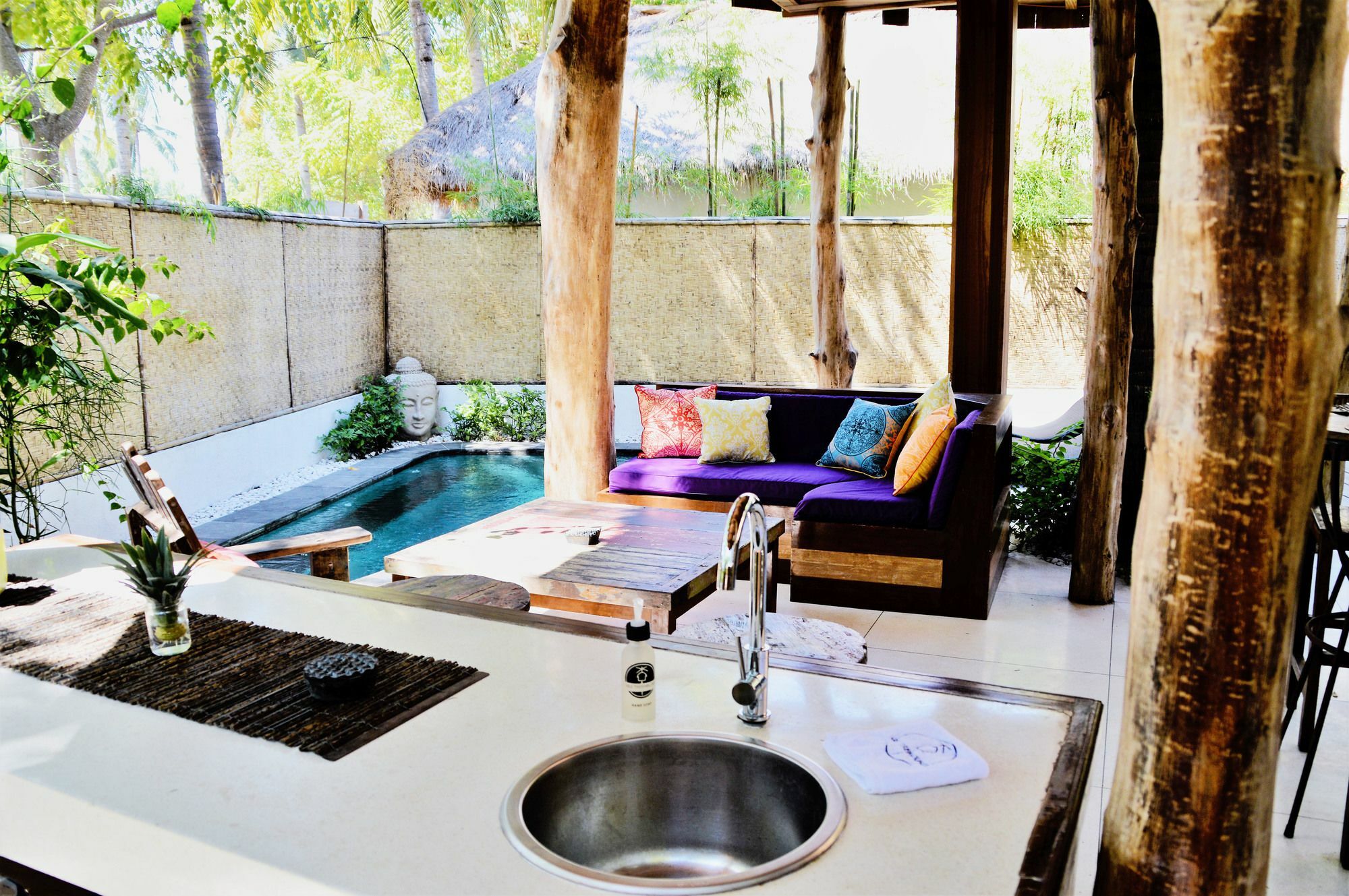 Villa Gili Treehouse Gili Trawangan Exterior foto